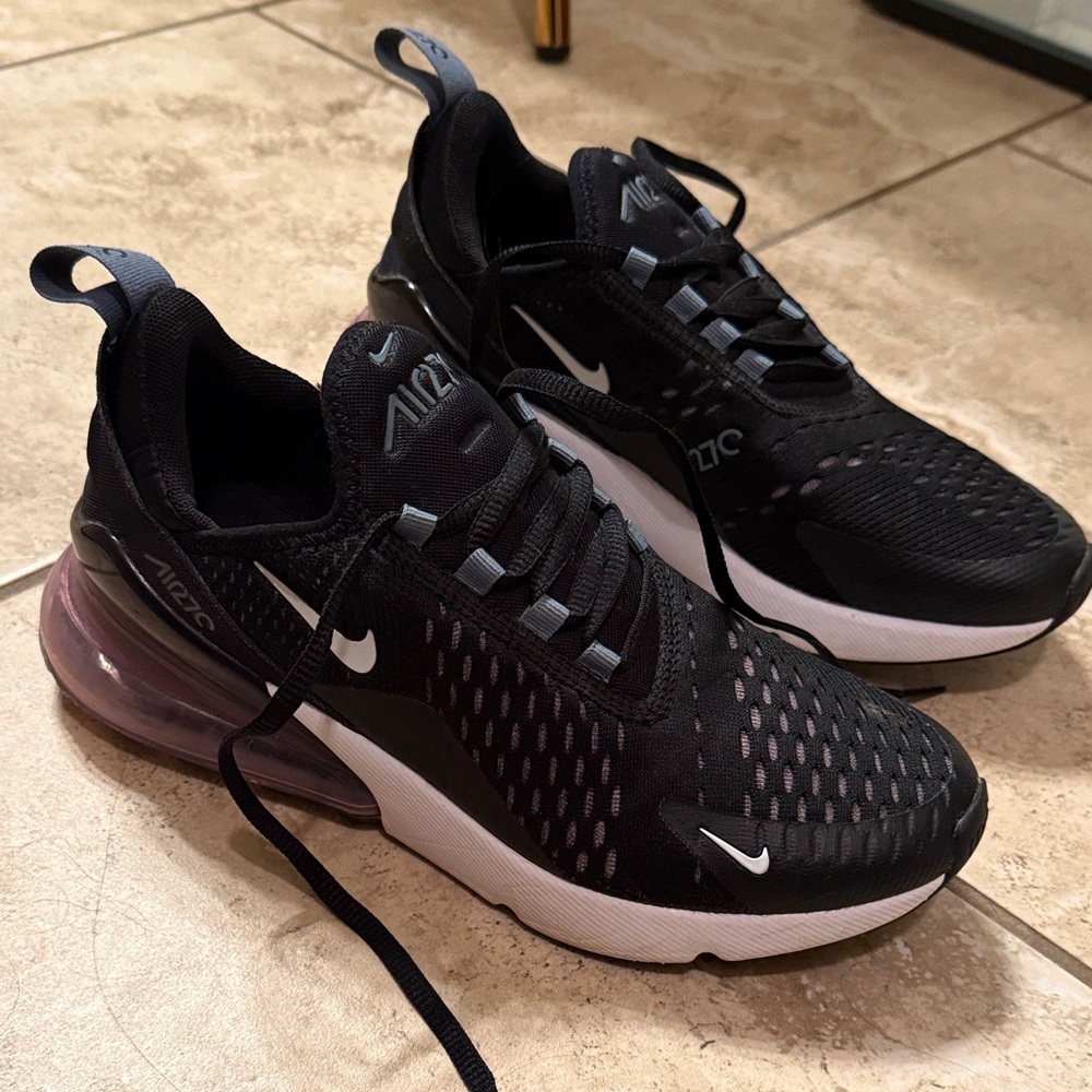 Nike Air Max 270 Black and White Sneakers